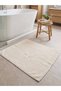 Set of 2 100% Cotton Footprint Bath Mats - 2