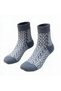 Hand-Knitted Wool Socks, Size 35-36, Gray and White Patterned, Heat-Retaining and Cozy - 2