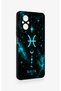 Realme 12 Lite Compatible Pisces-Themed Patterned Silicone Case - 3