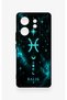 Infinix Zero 30 Compatible Silicone Case with Pisces Zodiac Sign Design - 2