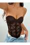 Bodysuit, brown - 3