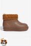F003 Children's Fur-Trimmed Boots for Everyday Wear