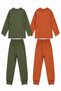 Girls' and boys' jersey pajama sets - 2