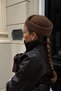 Pillbox Wool Stewardess Hat - 3