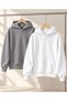 Unisex Set of Two Basic 100% Cotton Hooded Sweatshirts - 2