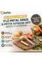 Çetiner Group® 3-Piece Metal Vegetable and Fruit Peeler Set, Potato and Carrot Peelers, Kitchen Utensils