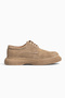 D614 Genuine Leather Lace-Up Men's Shoes with Platform Soles - 3