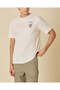 Men White Printed Pyjama Set 2 Pieces - 4