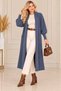 WOMEN'S OVERSIZED LONG CARDIGAN - 6