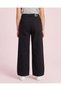 Senior Girls Black Wide-Leg Jeans - 4