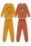 Girls' and boys' jersey pajama sets