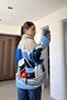 Blue/Navy - Winter Zipper Teddy Jacket Blue/Navy - 4