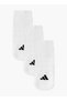 Men Logo Print Ankle Length Socks - Set of 3