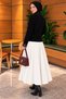 Soft Women's Cardigan with Lace and Buttons - 6