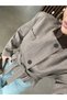 Plaid Patterned Double-Breasted Jacket With Belt - 8