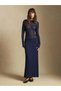 Rochie maxi, albastru