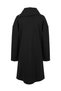 100% Cotton Black Women's Tunic Dress with Zip Detail - 7