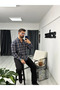 Men's Plaid Cotton Shirt