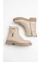 Women's Non-Slip Rubber Sole, Zipper Winter Combat Boots - 7
