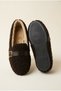 Women's Belt Detail, Lambswool, Soft Sole, Indoor and Outdoor Ballet Flats - 6