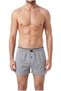 10-Piece Set of Plain Cotton Jersey Terry Cloth Men's Boxer Shorts with Buttons (Economy Set) + Free Phone Holder Keychain - 3
