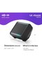 xboom STAGE301 Bluetooth Speaker by will.i.am, 6.5” woofer and Dual 2.5” midrange Drivers, up to 11 Hours of Playback, Multi-Mounting Design, IPX4 Water Resistant, xboom Lighting, Black - 6