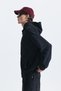 Textured Hooded Sweatshirt with Zipper - 4