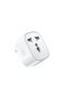 Universal Smart Plug, 16A Smart Socket Wi-Fi Plug Works with Alexa, Google Home, Remote Control & Voice Control with Electricity Statistics Timer Function, Wireless Socket for Smart Home