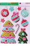 New Year's Window Sticker, 21x36 cm – Colorful Christmas Tree - 3