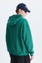 Textured Hooded Sweatshirt with Zipper - 6