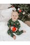 Zippered Bamboo Sleepsuit in 'Night Before X-Mas' Print - 2