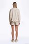 Women's Sweatshirt SWT02957 CREAM - 3
