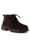 3100 Genuine Leather Women's Casual Boots—Brown Nubuck - 2