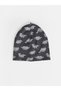 Quality Parts from Çelebi Store Dinosaur Printed Baby Boy Beanie 2-Pack - 3