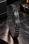 Men's Steel Bracelet - Customizable 316L Stainless Steel Men's Name Tag Bracelet - 2