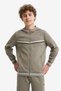 Children's zippered hooded sweatshirt 26n-3130
