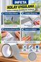 5 cm x 2 Meters Black Strong-Adhesive Fly Screen Repair Tape, Window Screen Repair Patch - 3