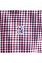 Men Slim Cotton Embroidered Oxford Shirt - 4