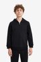 Children's Zipper-Front Hooded Sweatshirt 26S-3263-26N