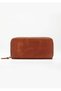 Dia Vintage Leather Zipper Unisex Card Holder Wallet - 5