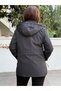 Italian Leopard Double-Sided Trench Coat Black - 4