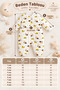 Infant and Child 2.5 TOG Outer Fabric, 100% Cotton Fiber-Padded Zipper-Front Rompers with Leg Cuffs - 4