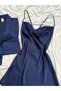 Women's Jasmin Cowl Neckline Satin Nightgown and Robe Set - 4