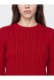 From UZG STORE: A Women's Knit Sweater with a Crew Neck and Braided Yoke Detail for Fashion-Conscious Women - 4
