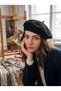 Women's Winter French Felt Artist Beanie - 5