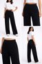 SELF-BELTED MODAL FABRIC SWEATPANTS - 3
