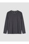 Rmz Gi̇yi̇m Farkiyla Zero Roba Collar Long Sleeve Men's Pajama Top - 6
