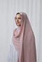 Cotton & Polyster -Pashmina Hijab – 185 × 75 cm | Soft & Elegant - 2