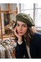 Women's Winter French Felt Artist Beanie - 3