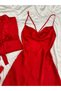 Women's Jasmin Cowl Neckline Satin Nightgown and Robe Set - 5